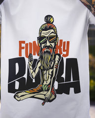 Funky Baba Oversized T-Shirt – White