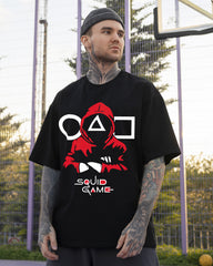 Squid Game Oversized Graphic Tee