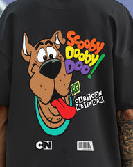Men's Scooby-Doo Oversized T-Shirt – Black