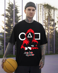 Squid Game Oversized Graphic Tee